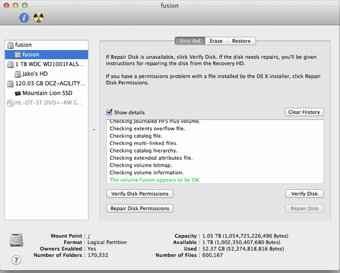 how to partition a mac fusion drive
