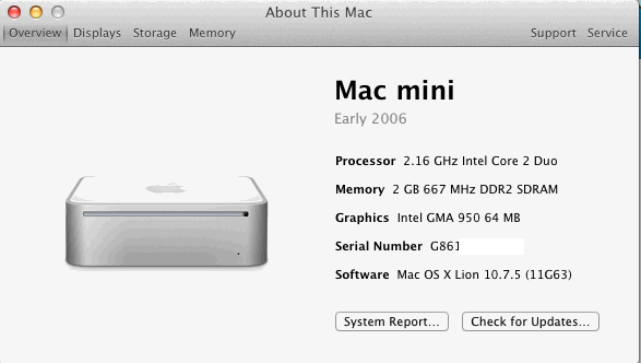 refurbished mac mini core 2 duo